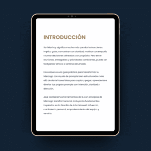 Ebook Liderar en la era de la IA